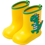 RUMI Cartoon Pattern Children Rain Boots Non-Slip EVA Water Shoes Cute Comfortable Waterproof Shoes 