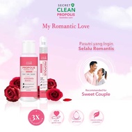 Secret Clean [2IN1] Propolis Feminine Wash + Secret Clean Propolis Feminine Spray Romantic Love