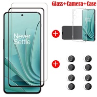 สำหรับ Oneplus Nord 3 Glass Oneplus Nord 3 5G กระจกเทมเปอร์ฝาปิดกาวเต็มปกป้องหน้าจอสำหรับ Oneplus Nord CE 3ฟิล์มกล้อง