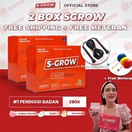 S-Grow Peninggi Badan 2 Box ( Free Skipping &amp; Meteran ) New Stock