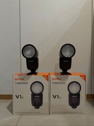 Godox 神牛 V1 Flash 鋰電池圓頭閃光燈  （canon)