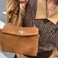 Ear Early New Style Rodeo Suede Small Cool Girl Commuter Casual Handbag Shoulder Bag Crossbody Bag O