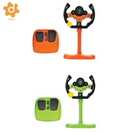 [utruiut0k] Electric Steering Wheel Toy Pretend Play Driving Toy Educational Interactive
