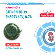 [1 CON] NPN Transistor, 2N3053 60V, 0.7A TO-39 Newly Imported