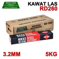 Kawat Las RD260 3.2mm NIKKO STEEL Elektroda RD-260 3.2 mm Welding 5KG