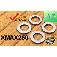 YAMAHA XMAX / XMAX 250 NUT HEAD BLOCK WASHER / HEAD ALLOY WASHER ( 4 BIJI )