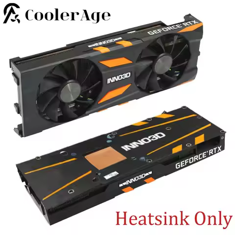 RTX2080Ti Video Card Heatsink For Inno3D RTX 2080 Ti Twin X2 11GB 352Bit GDDR6 Replacement Graphics 