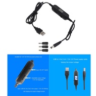 Fir USB 5V to DC 1.5V-12V USB Voltage Step Up Converter Cable Volt Transformer Power Regulator Line 
