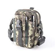 Túi Đeo Hông Đeo Chéo HT SPORTS Vải Bố Siêu Dày Chống Thấm Nước Nhiều Ngăn Tiện Dụng