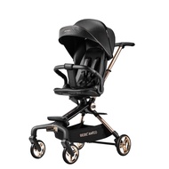Bebe Amico X7 Two Ways Facing Newborn Baby Stroller | Hadap Depan Belakang Kerusi Penolak | 360 Rota
