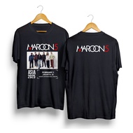 Distro T-shirt MAROON 5 LIVE Band T-shirt Music T-shirt Original Maroon5 Combed Cotton 24S Maroon5 L