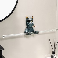 Perforated Shelf Toilet Bathroom Towel Rack Wholesale Rod-Free Wall-Mounted Toilet Toilet Rack Towel