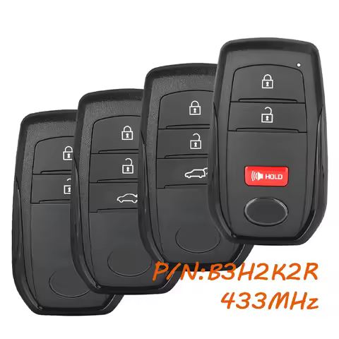 KEYECU B3H2K2R Smart Remote Key Fob for Toyota Corolla Cross Yaris Camry Innova 2021 2022 2023 2024 