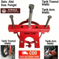 2 in 1 Drum Pull TREKER Automatic Motorcycle Drum Removal Tool and ARM MATIC Removal Rim