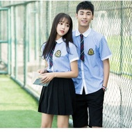 School Uniform Suit Preppy Style Korean Graduation Class Uniform Summer Suit Student Uniform Junior 