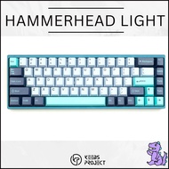 [Ready Stock] GMK Hammerhead Doubleshot KEYCAPS | Light  173 keys keycaps | DoubleShot keycaps