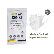 Original Sensi brand Duck Bill Mask, 3 sachets