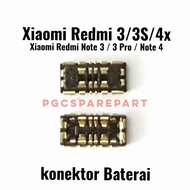 Original Connector Konektor Baterai Xiaomi Redmi 3 3s 4x Note 3 Note 3