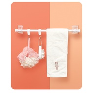 Telescopic Rod  Self Adhesive Holder Support Rod Holder Wardrobe Rod Odd angel bracket Curtain Rod Under Sink Save space