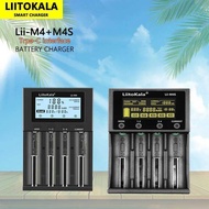 LiitoKala Lii-M4 M4S 18650 LCD Display Smart Charger Test Capacity Suitable For 3.7V 26650 18350 217