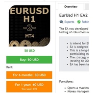 EurUsd H1 EA2 With SetFiles MT4