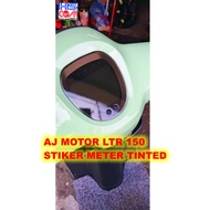 STIKER METER TINTED UNTUK MOTOR AJ MOTOR LTR 150