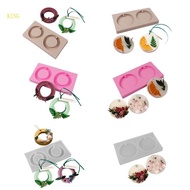 （High discounts）royalking.sg Crystal Epoxy Circle Plaster Listing Silicone Mold Resin DIY  Home Deco