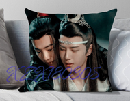 （xzx  31th）  (All inventory) Pillow cases! Chen Qingling, untamed founder Wang Yibo, small exhibition Fan Yi Pillow Case Home Costplay Gift (double-sided printing) 08