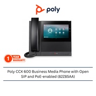 Poly CCX 600 Business Media Phone with Open SIP and PoE-enabled (82Z85AA)