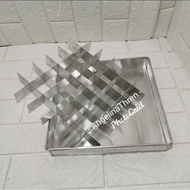36-Section Brownie Pan - 36-Section Small Square Pan - 36 Cup Cake Pan
