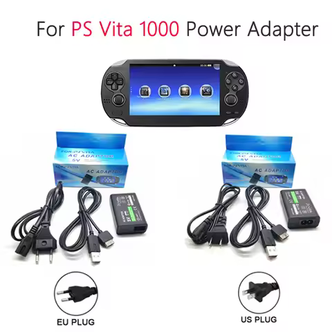 Game Console Power Adapter for PS Vita 1000 5V AC Adapter USB Charging Cable Cord for PS Vita 1000 C