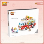 LOZ mini ~Lego汽車(491件)  迷你食品車積木