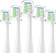 Sonic Replacement Brush Heads STRB-5WB Compatible with Waterpik Complete Care 9.0 (CC-01), 5.0 (WP-8