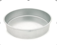 Cake Mould - 16/18/20/22/25/28cm x 6cm(H) Aluminium Round Deep Cake Tin
