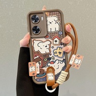 casing suitable for OPPO A57 4G A57s A57e A77 4G A77s 4G Retro minimalist shockproof phone case soft