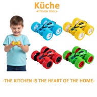 KUCHE Mainan Seronok 4 Wheel Flip Stunt Car 360 Rotation Toy Double Sided Kids Vehicle Model For Ent
