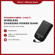 iWALK Power Hybrid Mini 10000mAh Wireless Powerbank – Slim & Fast Charging (MXB017-001A / MXB017-002