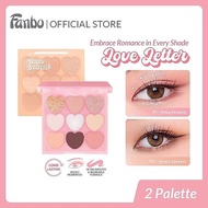 Fanbo Love Letter Eyeshadow Palette | Highly Pigmented Longlasting