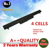 Wholesales New 4CELLS laptop battery For HP Pavilion 14 15 Ultrabook Series 694864-851 HSTNN-YB4D VK