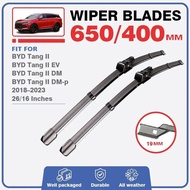 For BYD Tang II EV DM EV600 Wiper Blades 2018 2019 2020 2021 2022 2023 Front Windshield Wiper Brushe