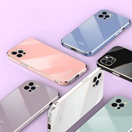 [Ready Stock]Electroplating Casing For Oppo R11 R11s R15 R17 Pro With Full Camera Lens Protective Soft TPU Back Phone Cover