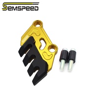 SEMSPEED รถจักรยานยนต์ CNC เบรคหน้าปั๊มฝาครอบ Caliper Guard สำหรับ Yamaha Aerox NVX V1 V2 2015-2022