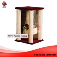 Cat Scratcher Cat Swing Condo Cat Toy