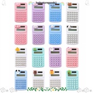 LUCKYSTOREGOODS Math Calculator, Cartoon 8-Digit Mini Calculator, Cute Portable Plastic Accounting C
