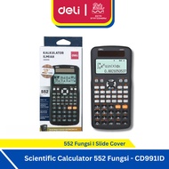 Deli Calculator Scientific 552 Functions School Calculator/ Scientific Calculator/ Similar to Casio 