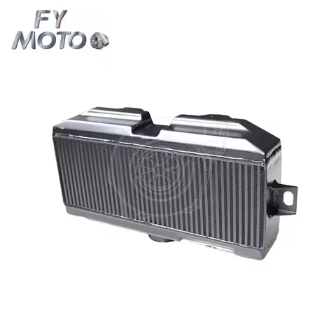 High Flow Black Coated Turbo Intercooler For Subaru Impreza GD WRX STI 02 03 04 Direct Bolt-On Mod P