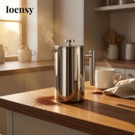 Ioensy Stainless Steel Manual Coffee Brewer Pouring Spout Manual Brewer Kitchen Tool