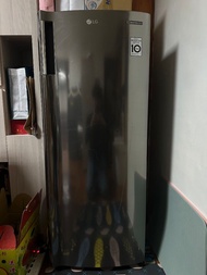 LG變頻單門冰箱 精緻銀/ 191公升(冷藏166/冷凍25)GN-Y200SV（壓縮機保固內）