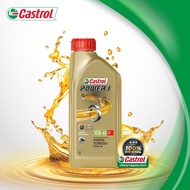 Castrol POWER 1 4T 10W-40 10W40 Synthetic Technology for Bikes Minyak hitam 4T Engine oil Motor (1L)