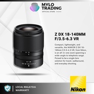 Nikon NIKKOR Z DX 18-140mm f/3.5-6.3 VR Lens for Nikon Z8 & Z6II & Z5 & Z30 & Z FC & Z7II & Z50 & Z9